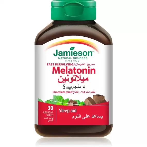 Jamieson Melatonin 5 Mg Fast Dissolving 30 Tablets