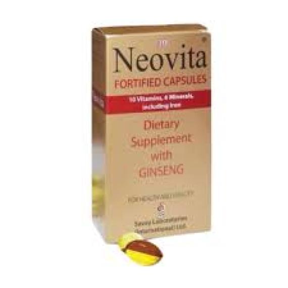Neovita Fortified With Ginseng x 30 Capsules