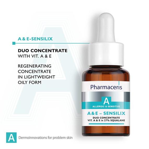 A DUO CONCENTRATE VIT. A & E in 27% squalane A & E - SENSILIX 30 ml