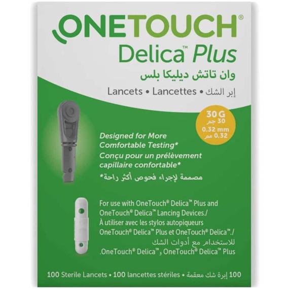 One Touch Delica Plus Sterile Lancets 100 Lancet