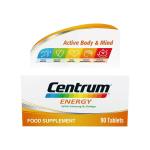 Centrum Energy With Ginseng & Ginkgo - 90 Tablets