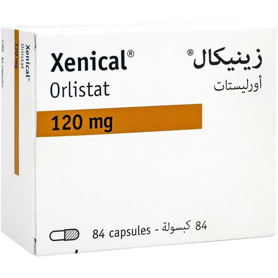 Xenical Orlistat 120 mg 84 Capsules