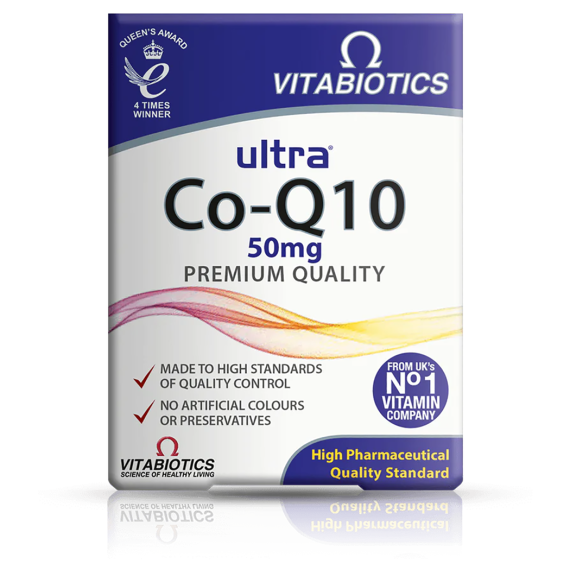 Vitabiotics, Ultra Co-Q10, 50 Mg, 60 Tablets