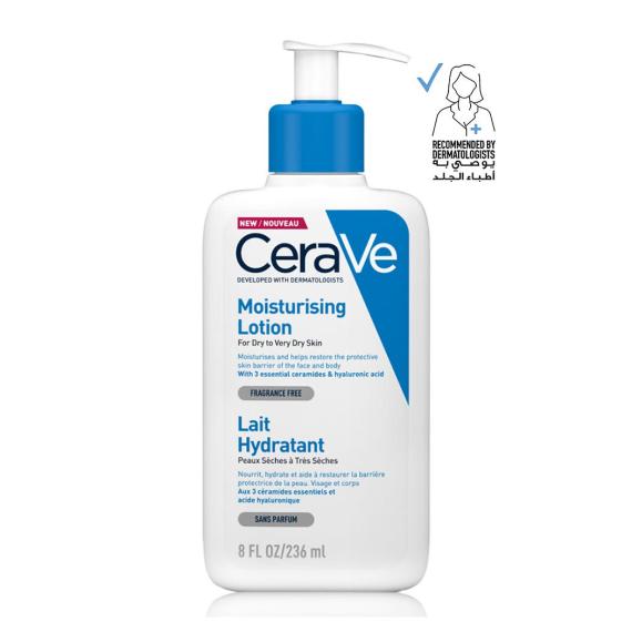 Cerave Moisturizing Lotion for Dry to Very Dry Skin with Hyaluronic Acid 236 ml