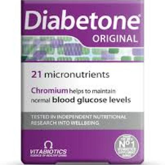 VITABIOTICS DIABETONE TABS 30'S