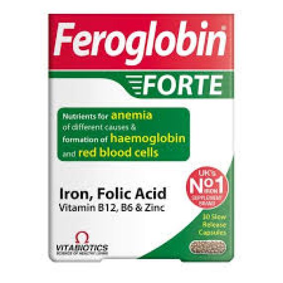 FEROGLOBIN FORTE 30MG 2X15"
