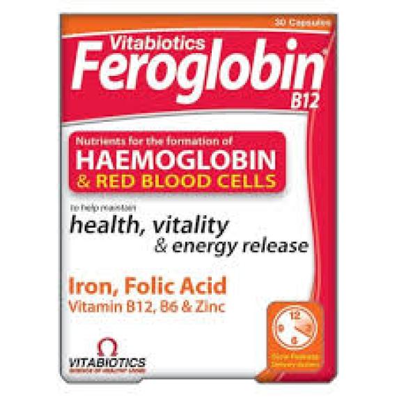 FEROGLOBIN CAPS 30`S
