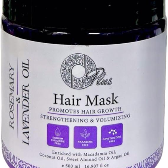 O Plus Hot Oil Hair Mask Rosemary & Lavender - 500 ml