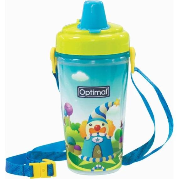 12+ LIQUID Optimal 3 12-36m P.P. Silicone Spout Cup EASY DRINKING / NON-SPILL CUP 350 ml /12 oz