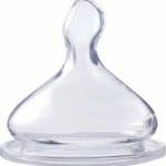 OPTIMAL WIDE NECK SILICONE NIPPLE  (0-6 MONTH)