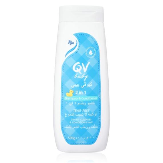 QV Baby 2 in 1 Shampoo & Conditioner 500G