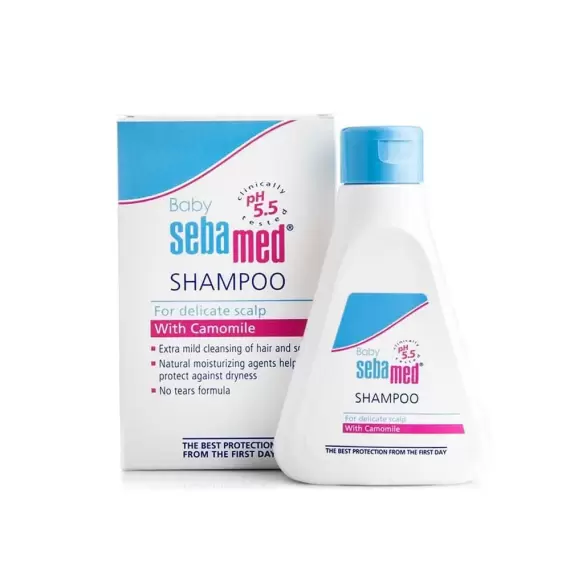 Sebamed Baby Shampoo for Sensitive Scalp with Chamomile - 150 ml