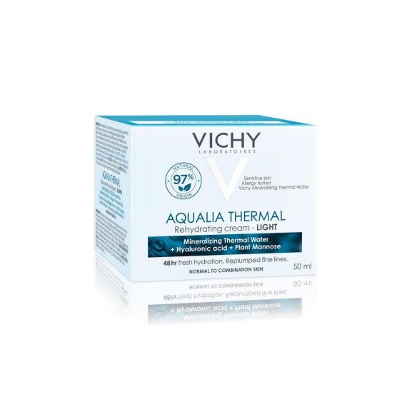 Vichy Aqualia Thermal Light Moisturising Cream for Normal/Combination Skin with Hyaluronic acid 50ml
