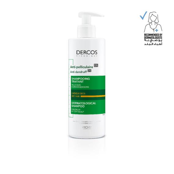 Vichy Dercos Anti Dandruff Shampoo for Dry hair 390 ml